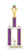 Festive 2 column trophy for your  Holiday Events, Reindeer Runs,  Contests and more.  Choice of trophy height and column color.  91546