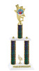 Ugly Sweater 2 column trophy for your  Holiday Events, Reindeer Runs,  Contests and more.  Choice of trophy height and column color.  91546