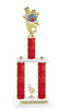 Ugly Sweater 2 column trophy for your  Holiday Events, Reindeer Runs,  Contests and more.  Choice of trophy height and column color.  91546