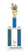 Ugly Sweater 2 column trophy for your  Holiday Events, Reindeer Runs,  Contests and more.  Choice of trophy height and column color.  91546
