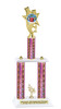 Ugly Sweater 2 column trophy for your  Holiday Events, Reindeer Runs,  Contests and more.  Choice of trophy height and column color.  91546
