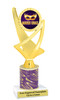 Mardi Gras trophy.   Great trophy for your Mardi Gras events, costume contests, pageants and more.  ph107
