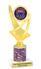 Mardi Gras trophy.   Great trophy for your Mardi Gras events, costume contests, pageants and more.  ph107