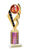 Chili - Salsa themed trophy - great for your salsa contest, chili contests, BBQ competitions and more. Choice of color and trophy height.   Ph104