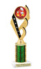 Chili - Salsa themed trophy - great for your salsa contest, chili contests, BBQ competitions and more. Choice of color and trophy height.   Ph104
