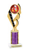 Chili - Salsa themed trophy - great for your salsa contest, chili contests, BBQ competitions and more. Choice of color and trophy height.   Ph104