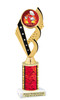 Chili - Salsa themed trophy - great for your salsa contest, chili contests, BBQ competitions and more. Choice of color and trophy height.   Ph104