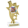 Mardi Gras Theme trophy.  Great trophy for your pageants, events, contests and more!   ph81