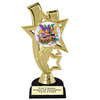 Mardi Gras Theme trophy.  Great trophy for your pageants, events, contests and more!   ph81