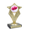 Valentine - Heart Theme trophy.  Great trophy for your pageants, events, contests and more!   5086G