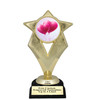 Valentine - Heart Theme trophy.  Great trophy for your pageants, events, contests and more!   5086G