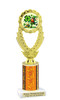 St Patrick's Day Theme trophy. Great trophy for your pageants, events, contests and more!  Choice of color and trophy height.  Ph44