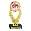 Valentine - Heart Theme trophy.  Great trophy for your pageants, events, contests and more!   ph44