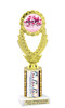  Valentine - Heart theme trophy.   Great trophy for your Valentine events, costume contests, pageants and more. ph44