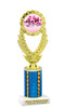  Valentine - Heart theme trophy.   Great trophy for your Valentine events, costume contests, pageants and more. ph44