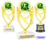 St Patrick's Day  Theme trophy.  Great trophy for your pageants, events, contests and more!   ph28