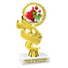 Valentine - Heart Theme trophy.  Great trophy for your pageants, events, contests and more!   ph40-2