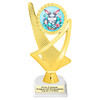 Adorable trophy for Easter Egg Hunts, Egg decorating contests, Easter pageants and more.  6" to 8" tall with choice of base. Ph107