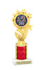 Patriotic theme trophy for your patriotic pageants, 4th of July events, contests, and more!  Choice of color and trophy height.  ph48