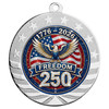 Patriotic-USA medal available in gold, silver or bronze. Great for your patriotic events, Patriotic themed pageants, 4th of July cookout events and more.  