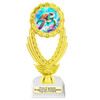 Sea Turtle trophy that will be a great award for your themed pageants, summer events, Under The Sea pageants, contests and more.  6" to 8" tall. 