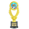 Sea Turtle trophy that will be a great award for your themed pageants, summer events, Under The Sea pageants, contests and more.  6" to 8" tall. 