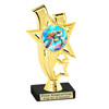 Sea Turtle trophy that will be a great award for your themed pageants, summer events, Under The Sea pageants, contests and more.  6" to 8" tall. 
