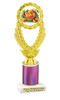 Peach theme trophy for your Peach  pageants, festivals, contests, and more!  Choice of color and trophy height. 