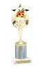 Peach theme trophy for your Peach  pageants, festivals, contests, and more!  Choice of color and trophy height. 