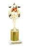 Peach theme trophy for your Peach  pageants, festivals, contests, and more!  Choice of color and trophy height. 