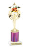 Peach theme trophy for your Peach  pageants, festivals, contests, and more!  Choice of color and trophy height. 