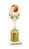 Peach theme trophy for your Peach  pageants, festivals, contests, and more!  Choice of color and trophy height. 