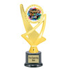 Family reunion trophy. 6" - 8" tall.  Great for your Family Reunion games, contests, activities and more.