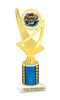 Family reunion trophy.   Great for your Family Reunion games, contests, activities and more.  Choice of color and trophy height. 