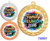 Family Reunion medal available in gold, silver or bronze. Great for your Family Reunion games, contests, activities and more