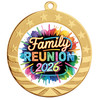 Family Reunion medal available in gold, silver or bronze. Great for your Family Reunion games, contests, activities and more
