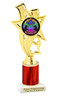 Family reunion trophy.   Great for your Family Reunion games, contests, activities and more.  Choice of color and trophy height. 