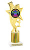 Family reunion trophy.   Great for your Family Reunion games, contests, activities and more.  Choice of color and trophy height. 