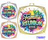 Family Reunion medal available in gold, silver or bronze. Great for your Family Reunion games, contests, activities and more