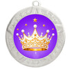 Crown theme medal available in gold, silver or bronze. Great for your Pageants, contests, activities and more