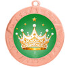Crown theme medal available in gold, silver or bronze. Great for your Pageants, contests, activities and more