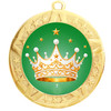 Crown theme medal available in gold, silver or bronze. Great for your Pageants, contests, activities and more