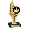 Crown theme trophy.  6" to 8" tall with choice of base. Great for your Pageants, contests, activities and more