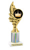 Crown theme trophy.   Great for your Pageants, contests, activities and more  Choice of color and trophy height. 