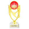 Crown theme trophy.  6" to 8" tall with choice of base. Great for your Pageants, contests, activities and more