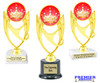 Crown theme trophy.  6" to 8" tall with choice of base. Great for your Pageants, contests, activities and more