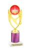 Crown theme trophy.   Great for your Pageants, contests, activities and more  Choice of color and trophy height. 