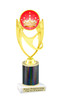 Crown theme trophy.   Great for your Pageants, contests, activities and more  Choice of color and trophy height. 