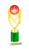 Crown theme trophy.   Great for your Pageants, contests, activities and more  Choice of color and trophy height. 