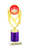Crown theme trophy.   Great for your Pageants, contests, activities and more  Choice of color and trophy height. 